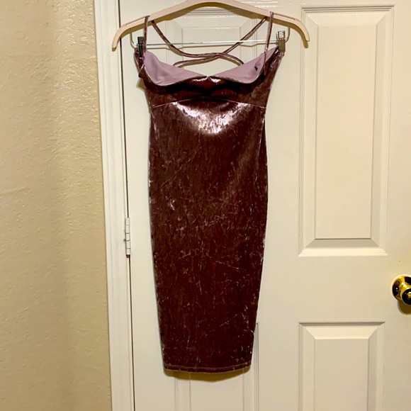 Pink mini dress - Picture 1 of 6